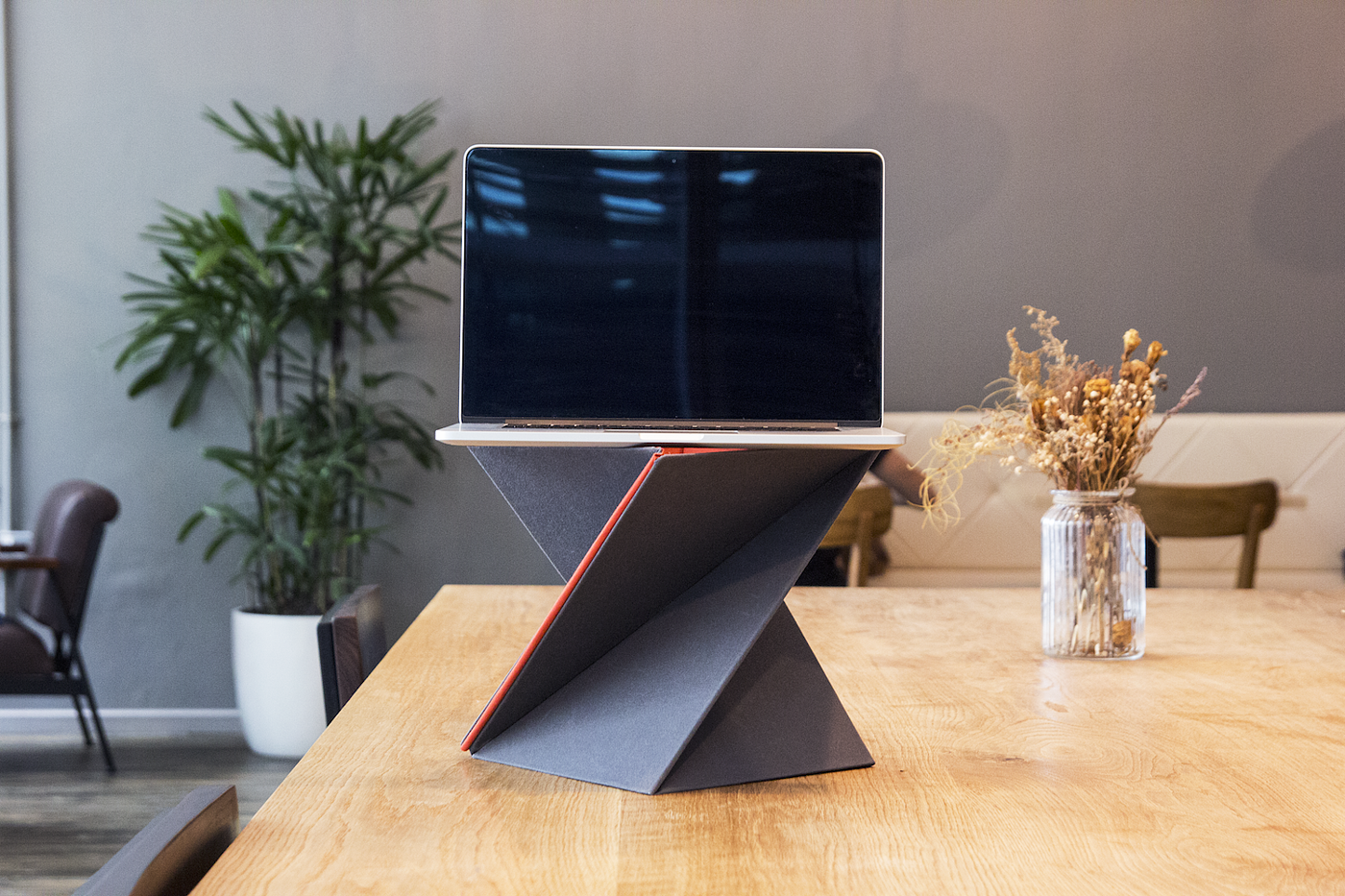 Standing Office，Folding computer desk，The computer table，Origami，Office necessities，