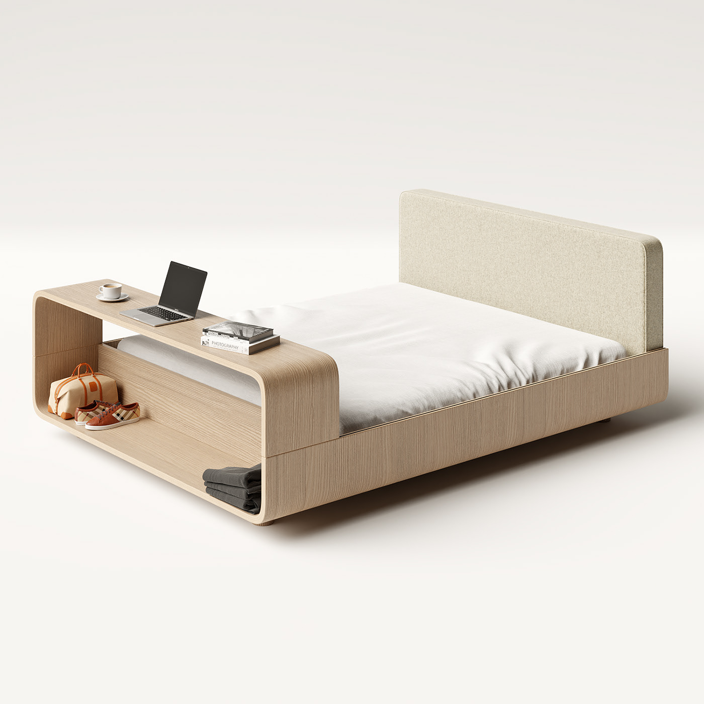 Boomerang，Table，Adjustable，Save space，