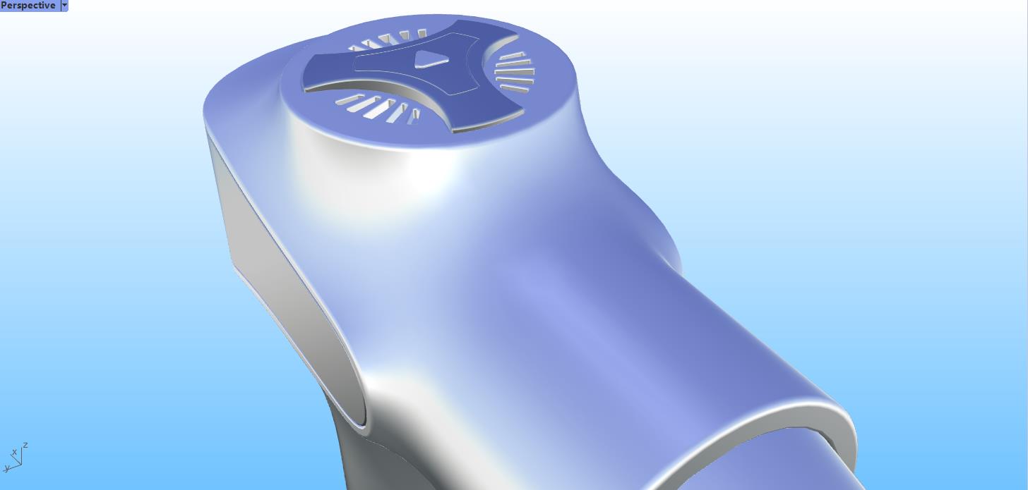 Tutorial sharing，Video tutorial，Rhinoceros modeling，Rhino modeling，industrial design，Fascia gun，household electrical appliances，