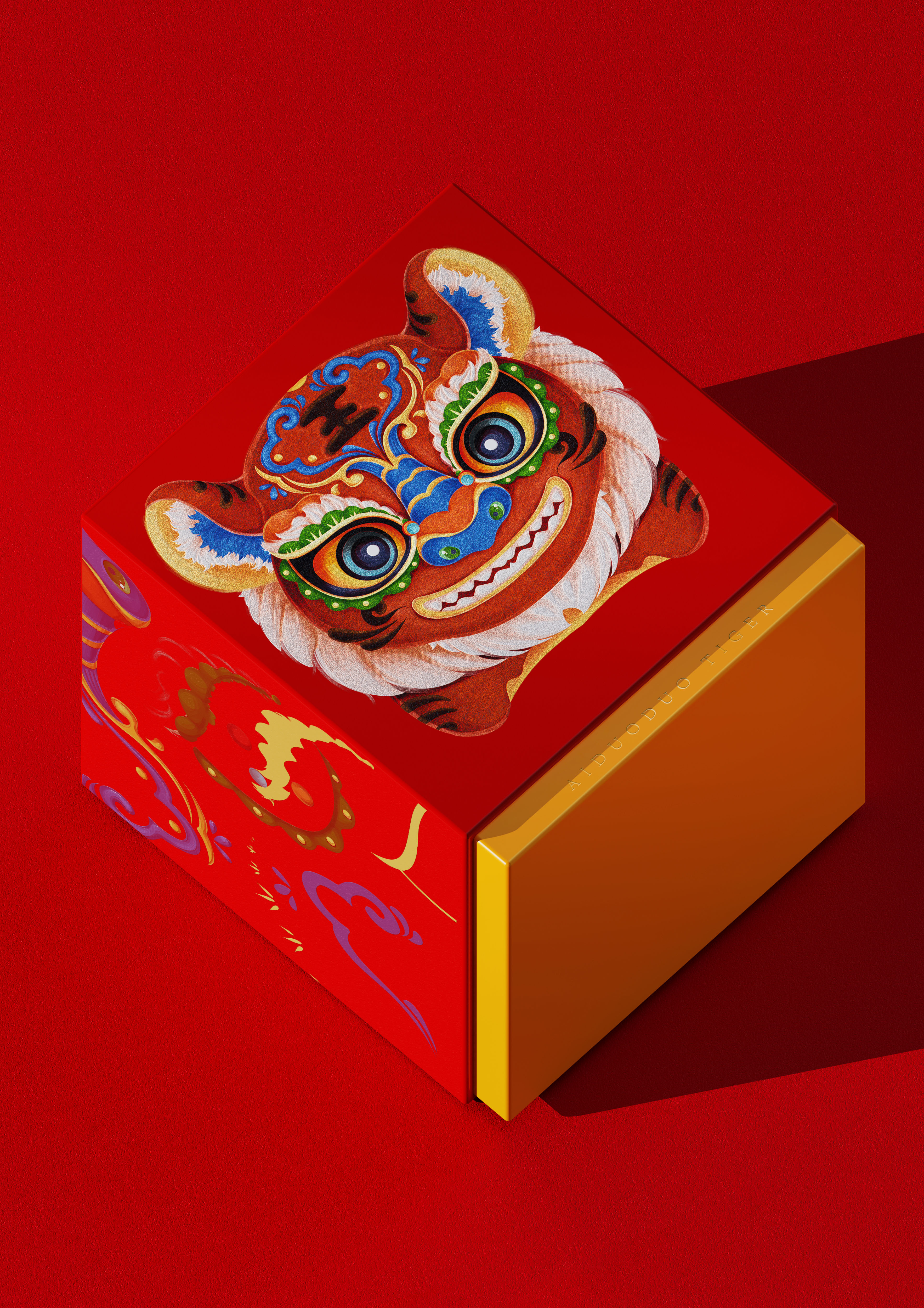 Year of the tiger design，Children design，New Year's Packaging，Festive packaging，IP Design，Interactive design，packing design，Gift Wrapping，