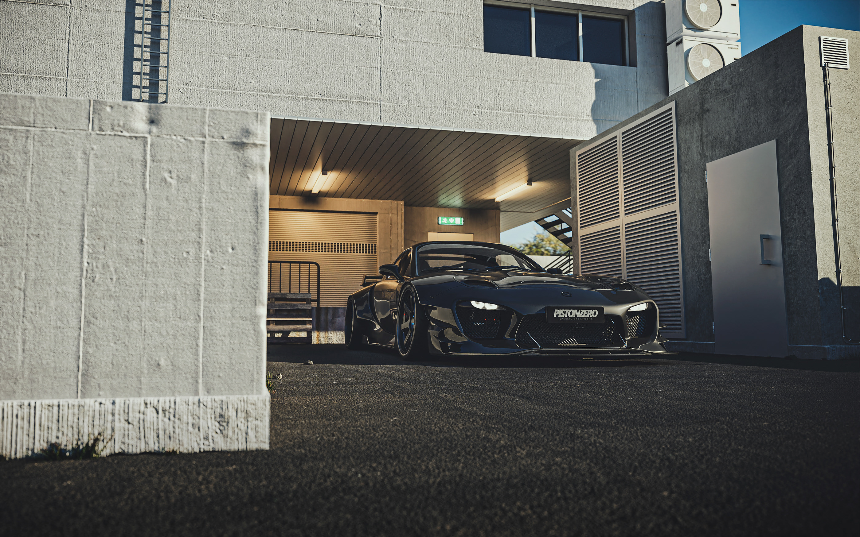 automobile，vehicle，Mazda，Mazda RX7 FD3S，