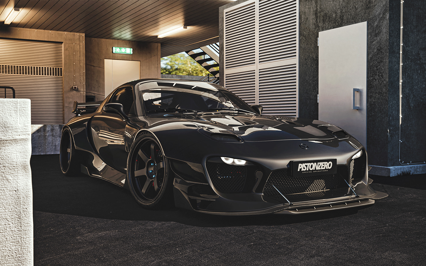 automobile，vehicle，Mazda，Mazda RX7 FD3S，