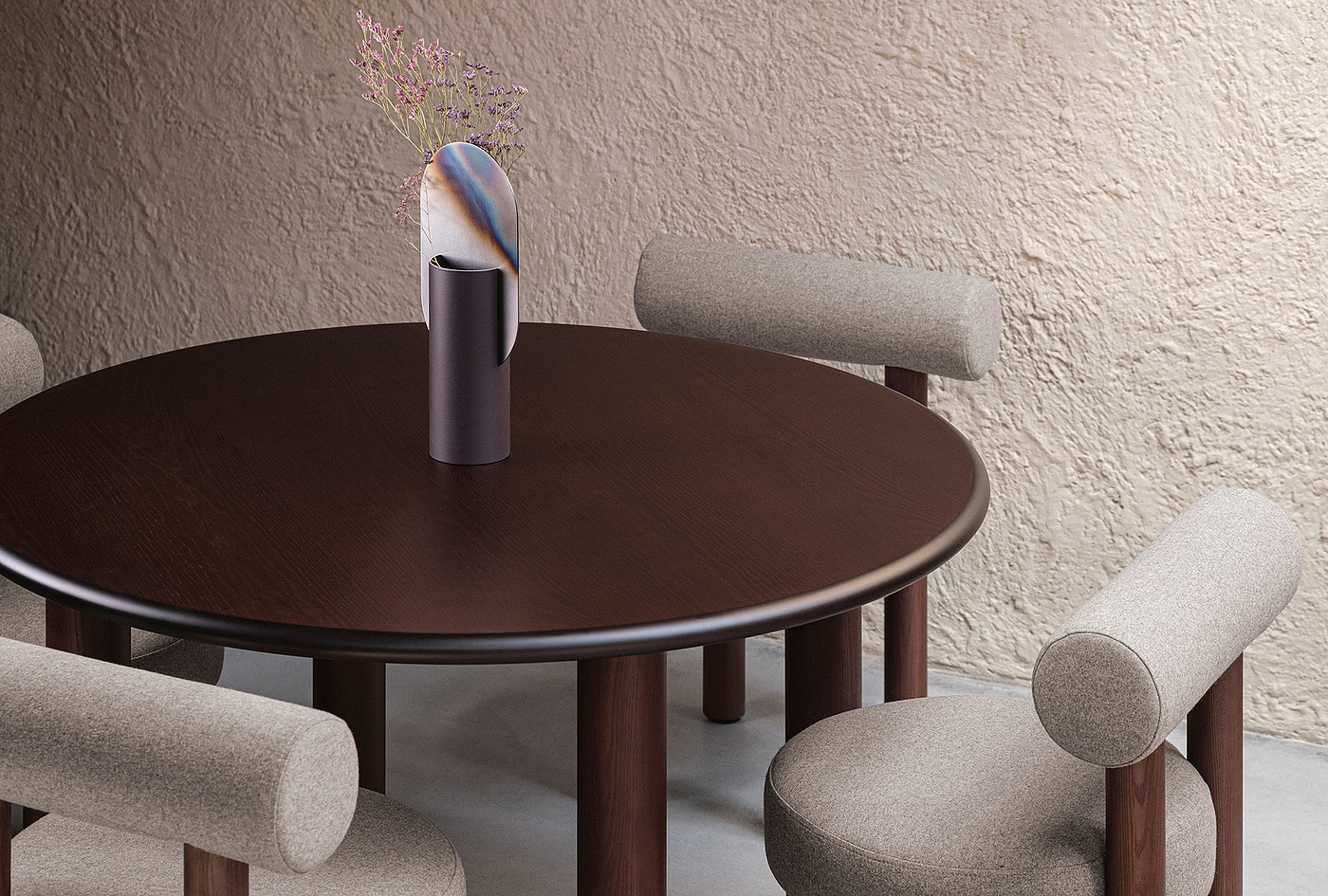 Kateryna Sokolova，NOOM home，Functional design，product design，Modernism，Paul table，