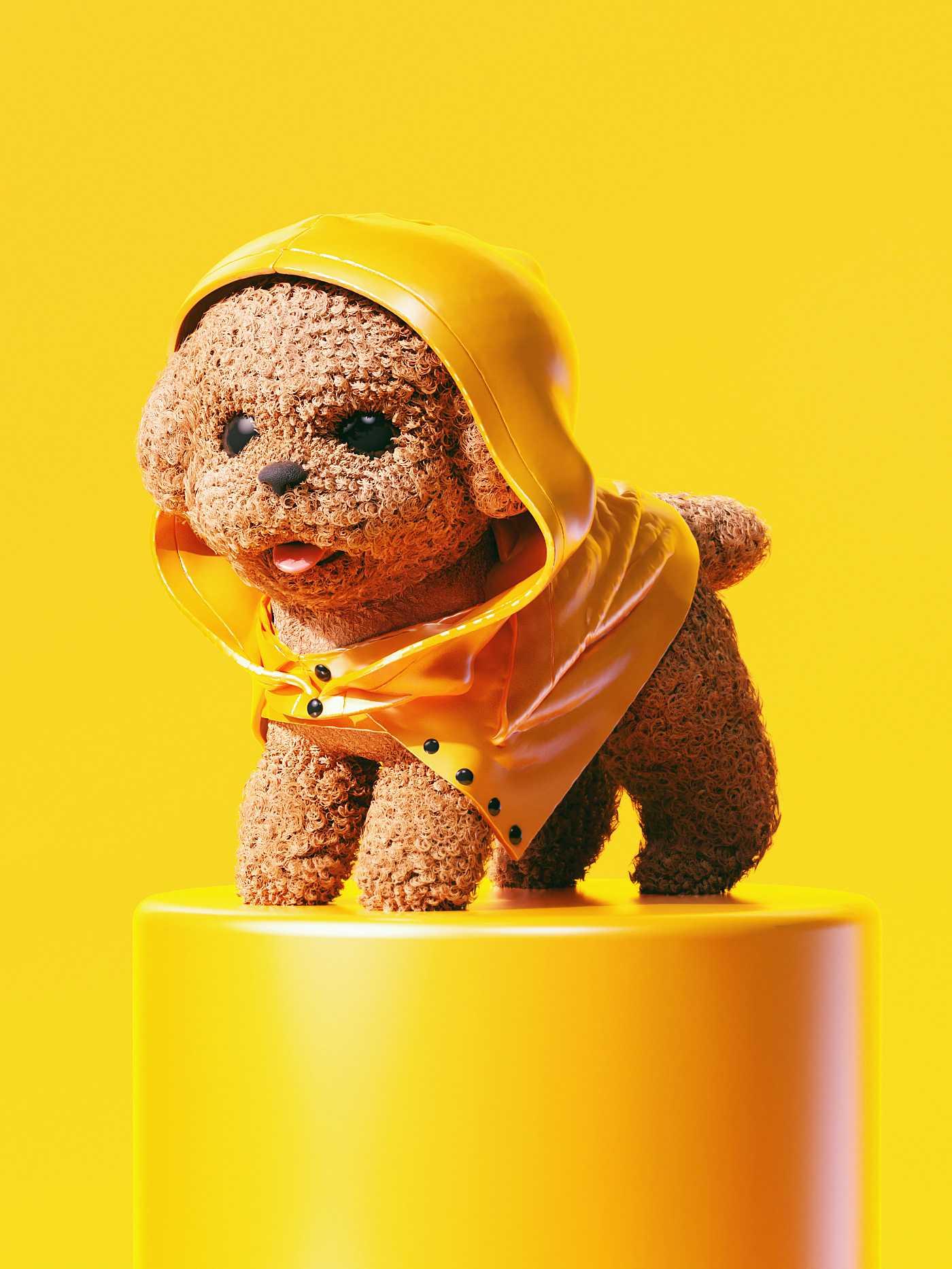 DANJI，BabyDog，product design，IP，3D image，Pets，puppy，