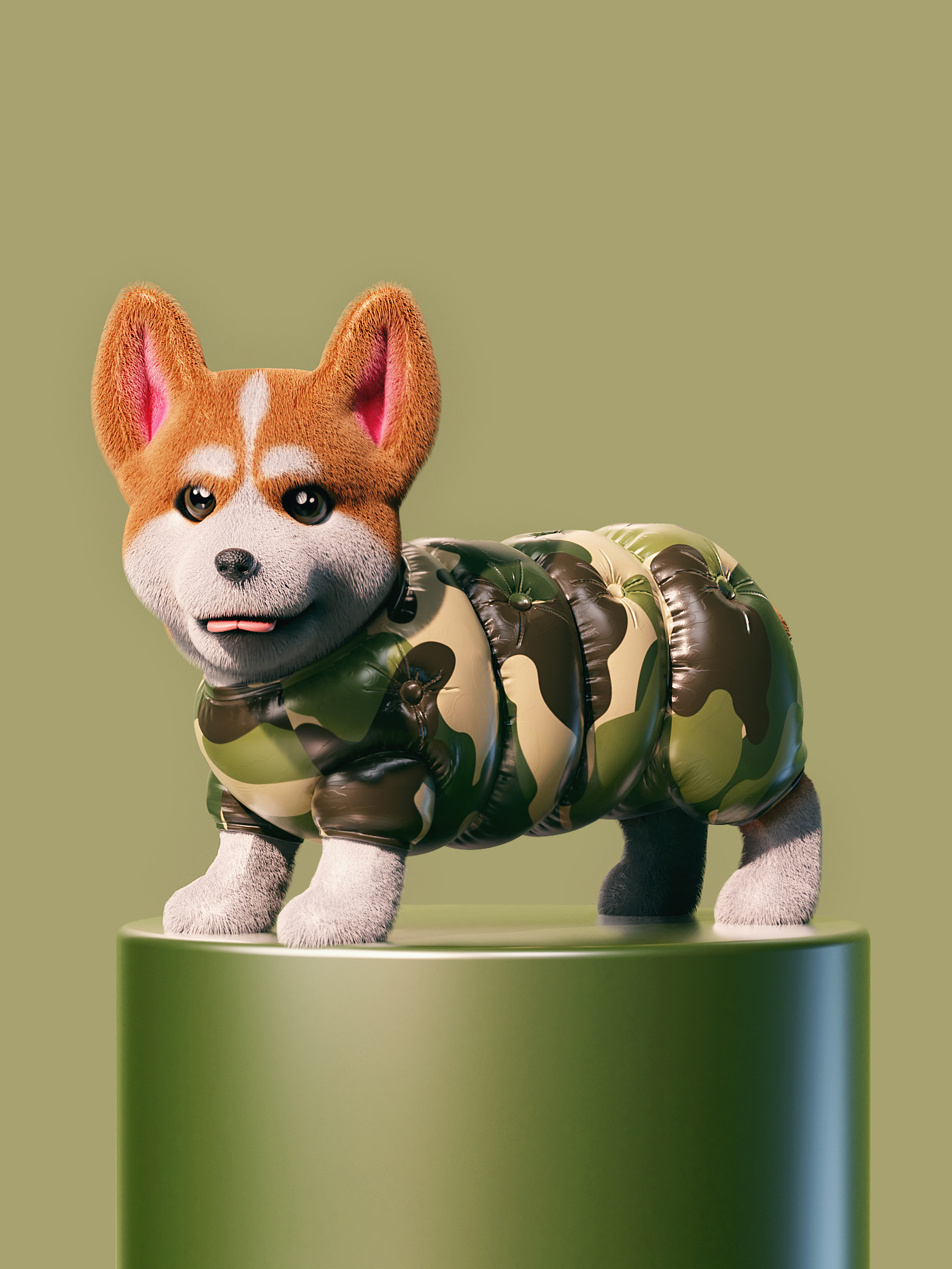 DANJI，BabyDog，product design，IP，3D image，Pets，puppy，