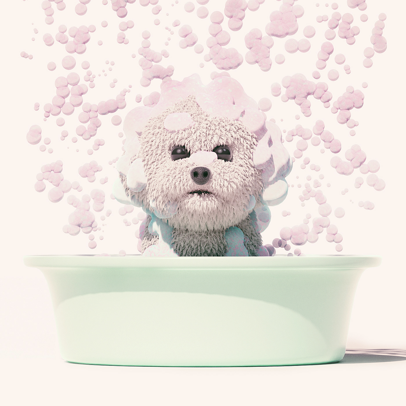 DANJI，BabyDog，product design，IP，3D image，Pets，puppy，