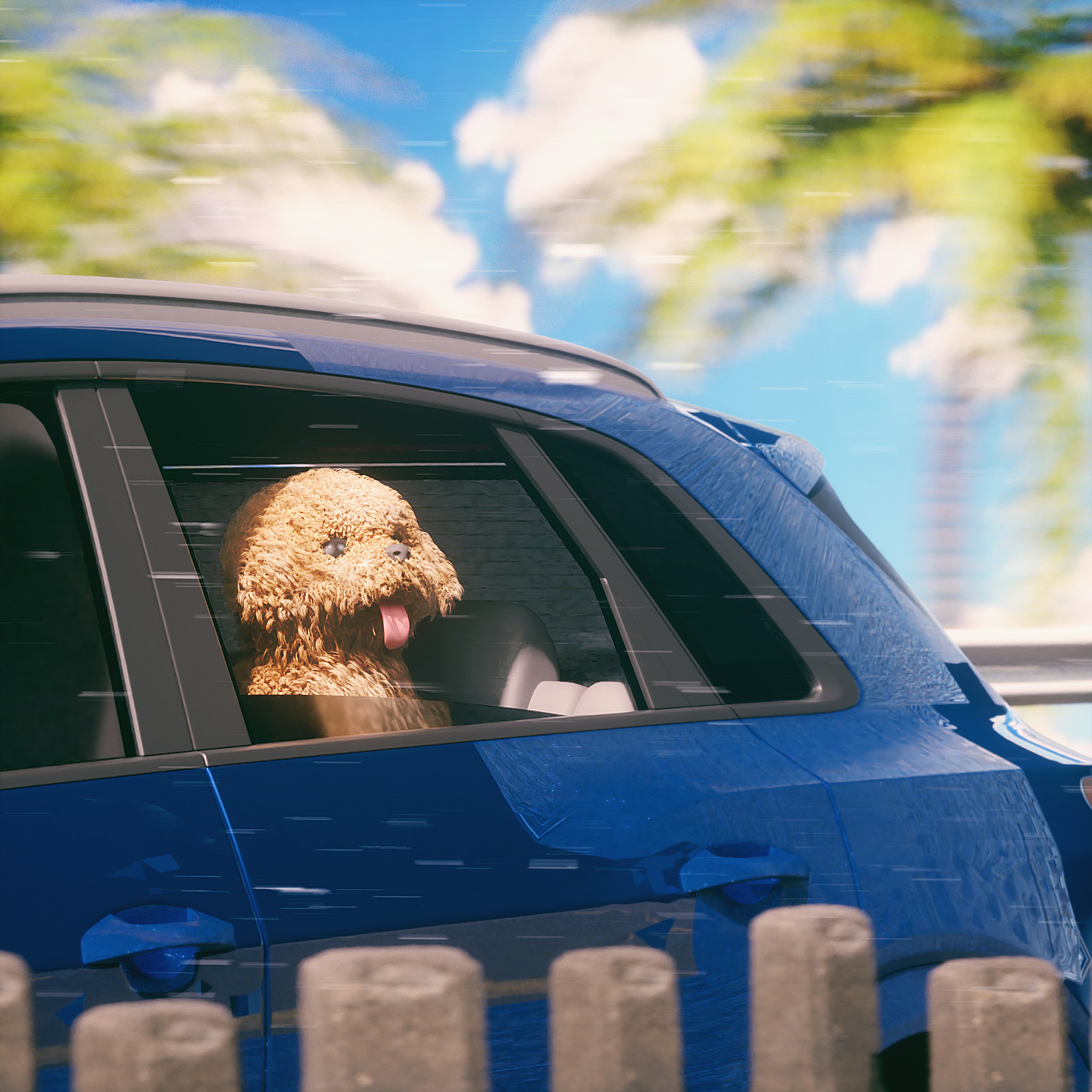 DANJI，BabyDog，product design，IP，3D image，Pets，puppy，