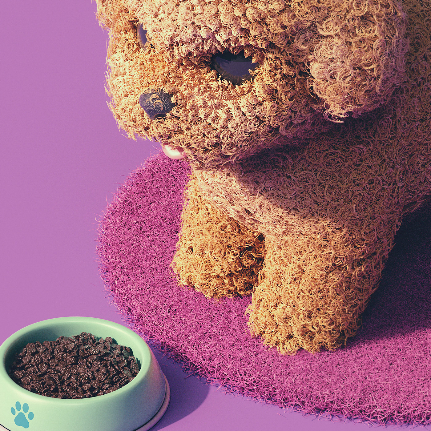 DANJI，BabyDog，product design，IP，3D image，Pets，puppy，