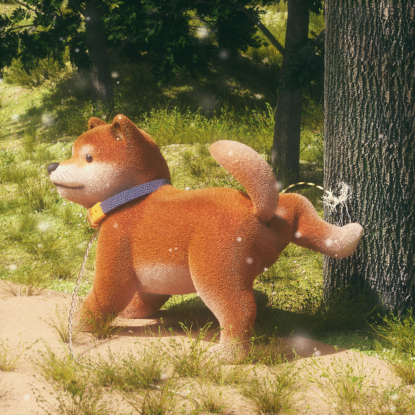 DANJI，BabyDog，product design，IP，3D image，Pets，puppy，