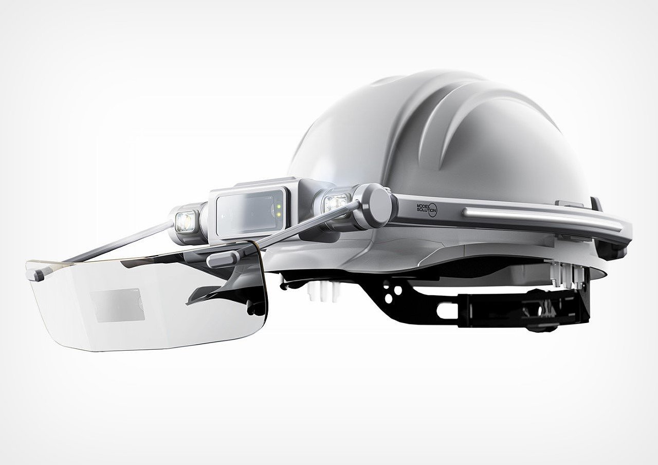 RUMEN，AR headset，Helmet type，General design，product design，Design for Enterprises，