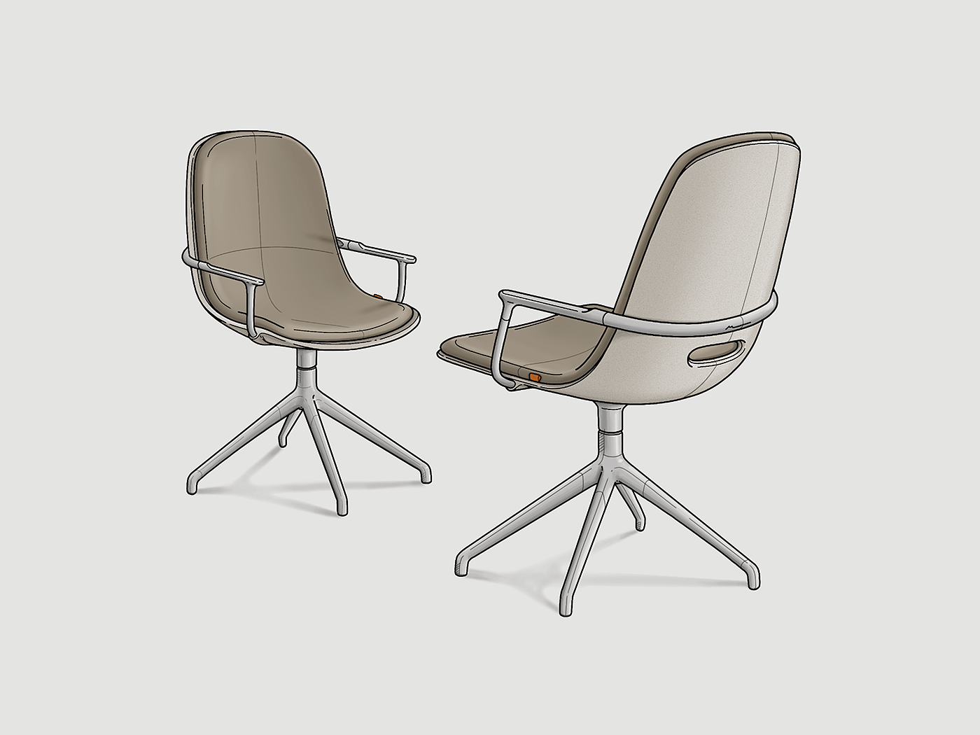 椅子，家具，办公椅，Home Office Chair，