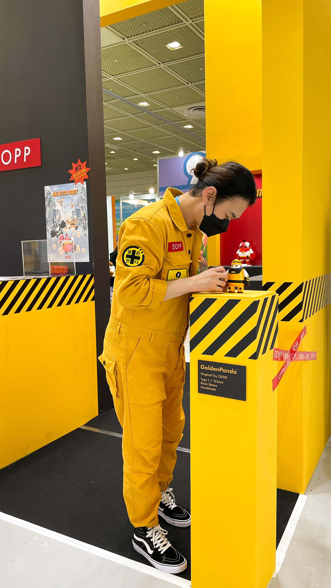 ©SOPP，product design，Golden Panda，Original character robot，Original toys，