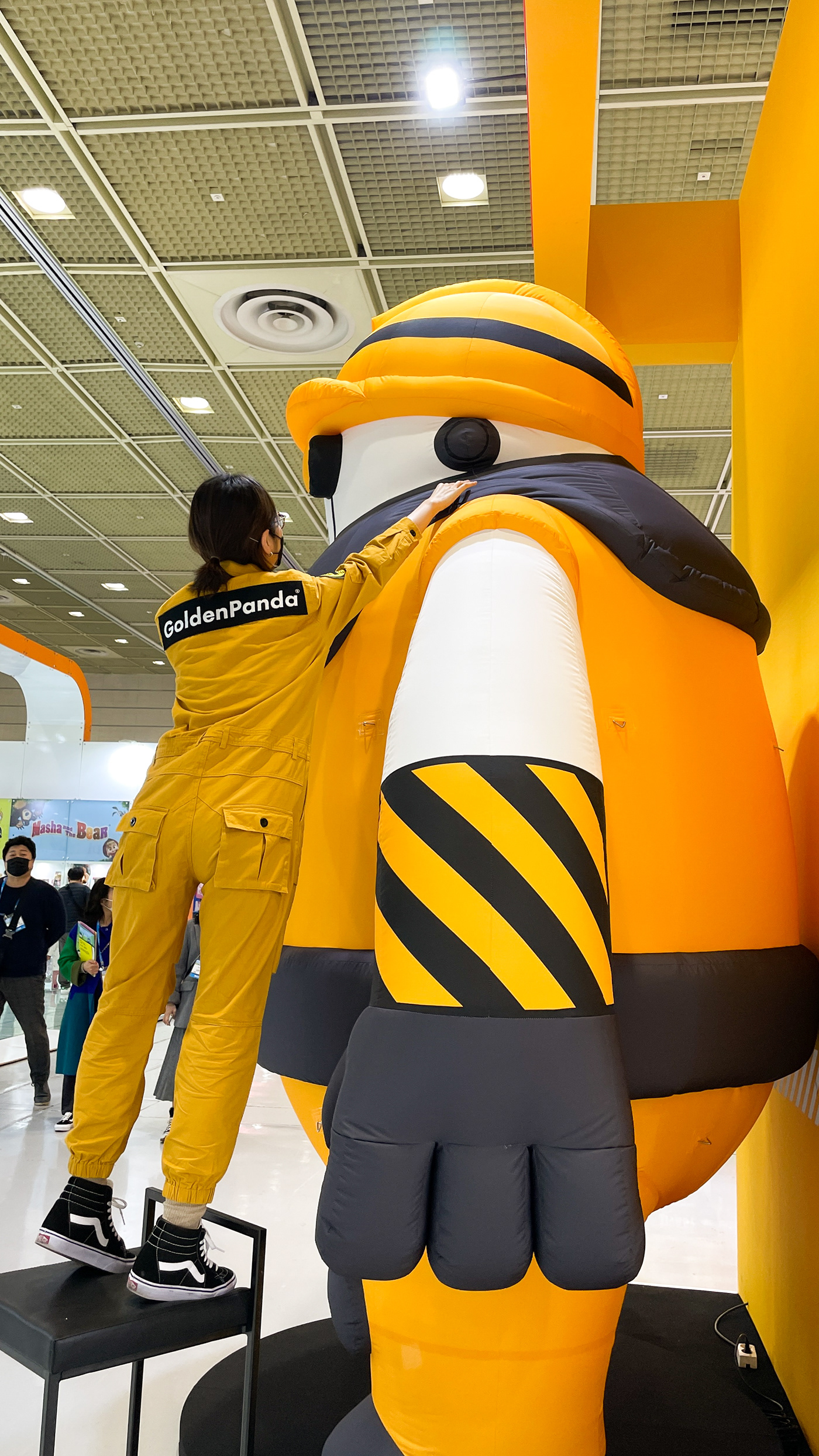 ©SOPP，product design，Golden Panda，Original character robot，Original toys，