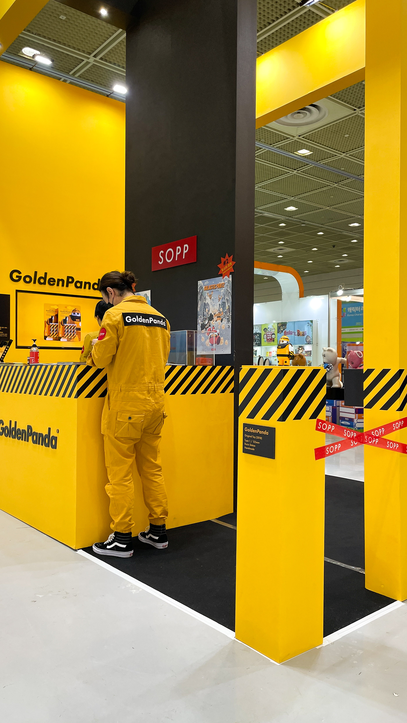 ©SOPP，product design，Golden Panda，Original character robot，Original toys，