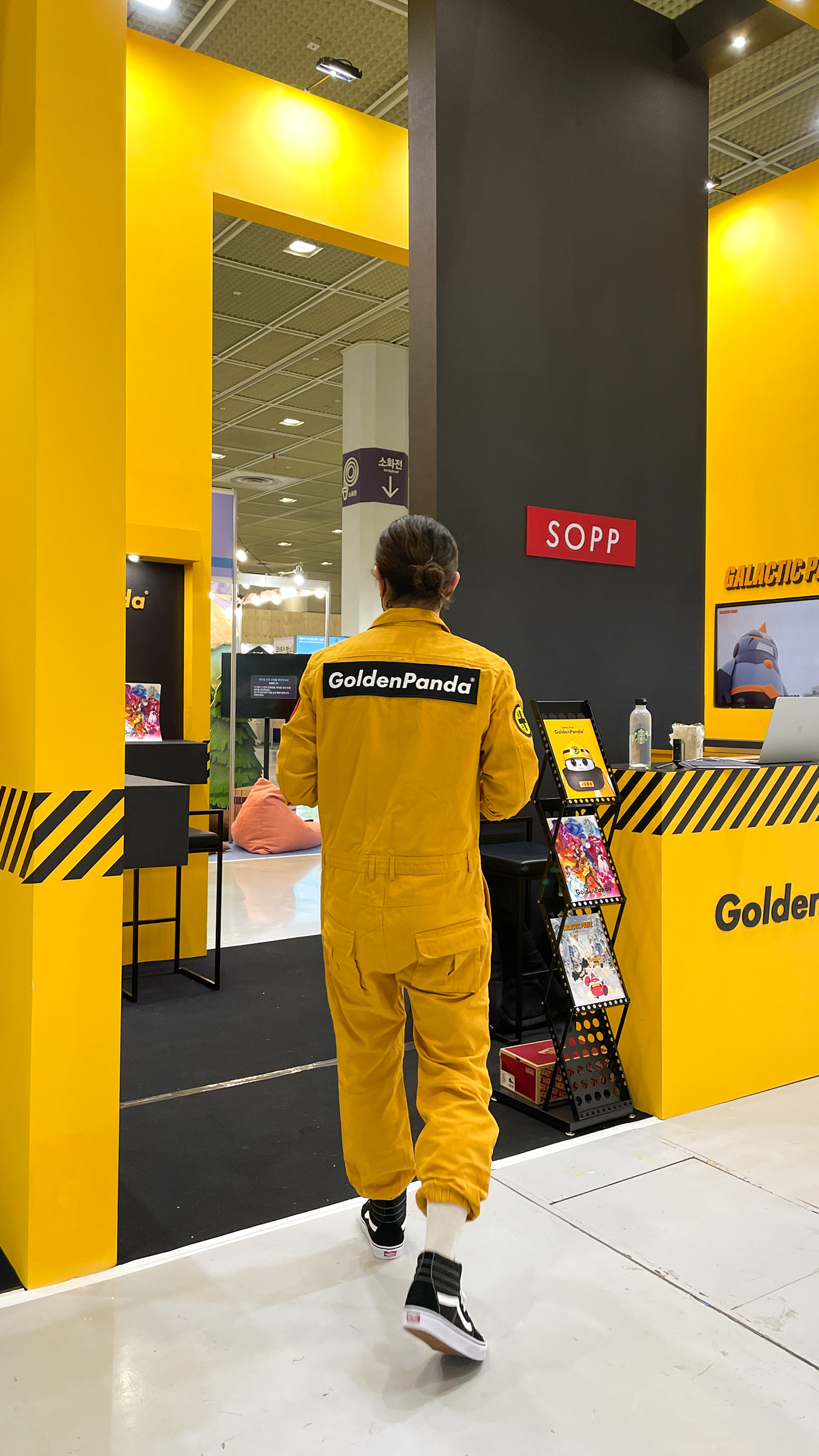 ©SOPP，product design，Golden Panda，Original character robot，Original toys，