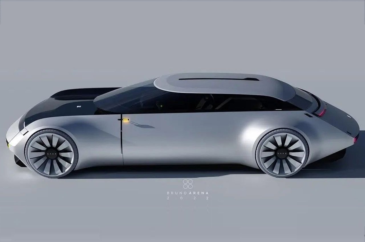Bruno Arena，Futurism，Automatic driving，Automobile design，Streamlined design，Saab AeroStream，aerodynamics，Aesthetic design，