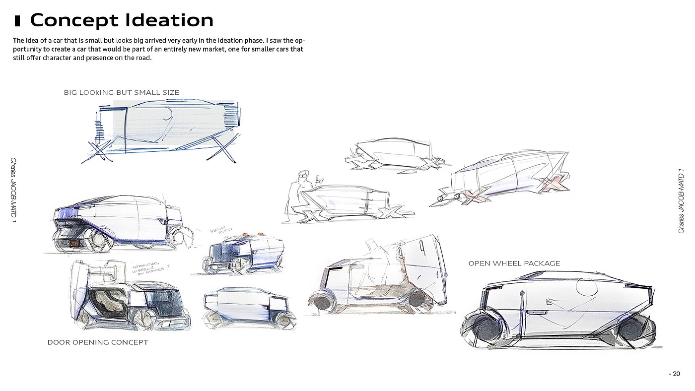 Charles Jacob，URBEX 汽车，MATD1项目，汽车设计，美学设计，