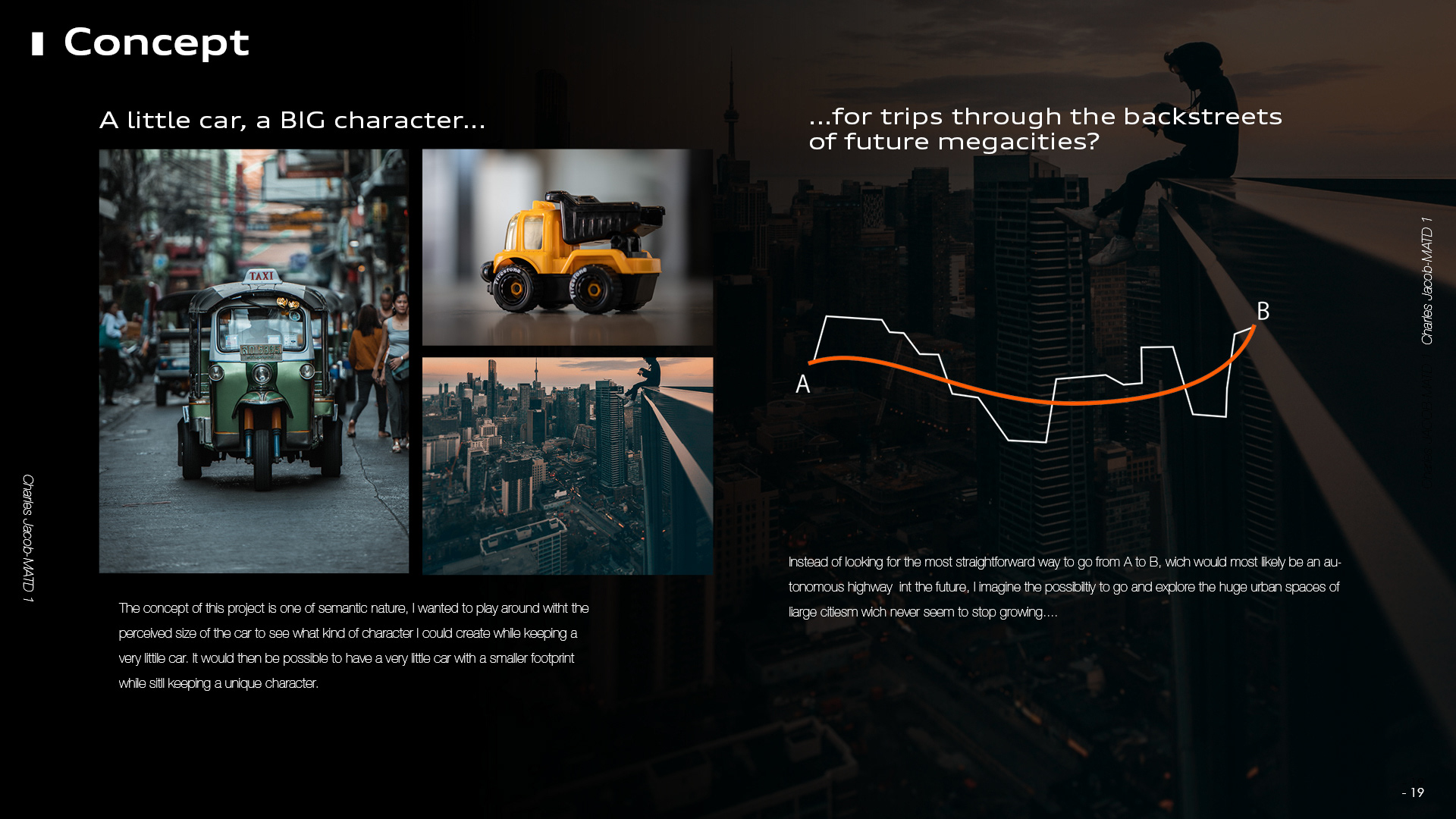 Charles Jacob，URBEX car，MATD1 project，Automobile design，Aesthetic design，