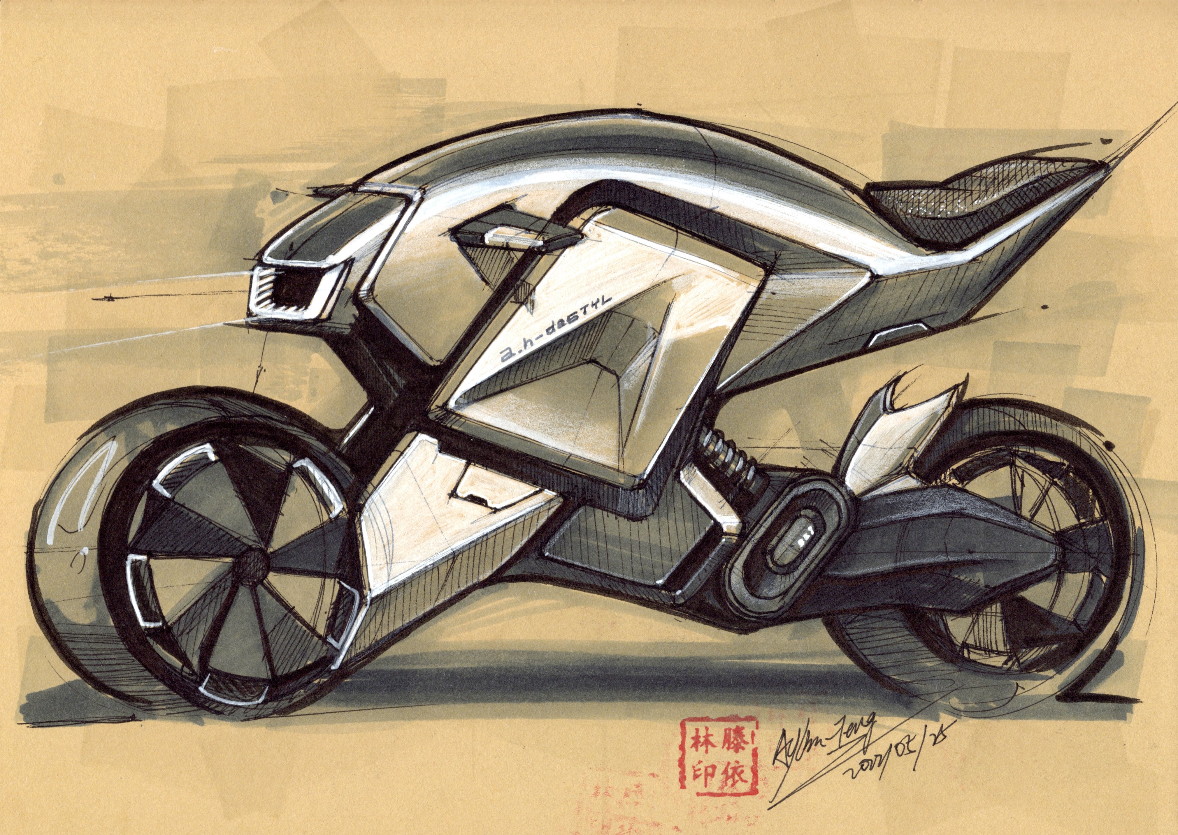 product design，industrial design，Hand drawn product design，Hand drawn industrial design，Product design postgraduate entrance examination，Postgraduate entrance examination for industrial design，Designer's Hand-painted Book，Teng Yilin hand-painted，