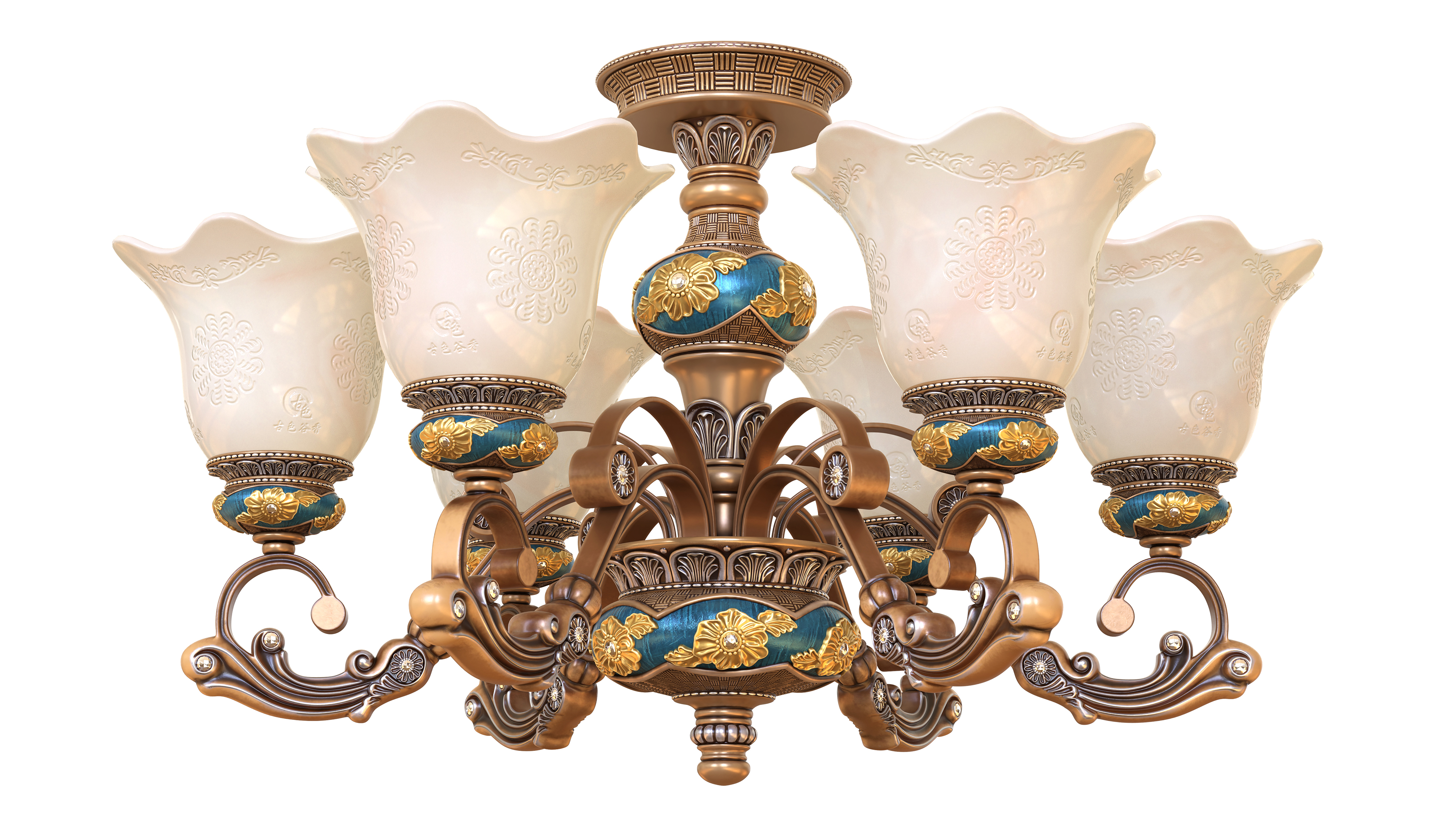 a chandelier，Lighting，furniture，product，originality，Design，Modeling and rendering animation tutorial，Antique Valley fragrance，