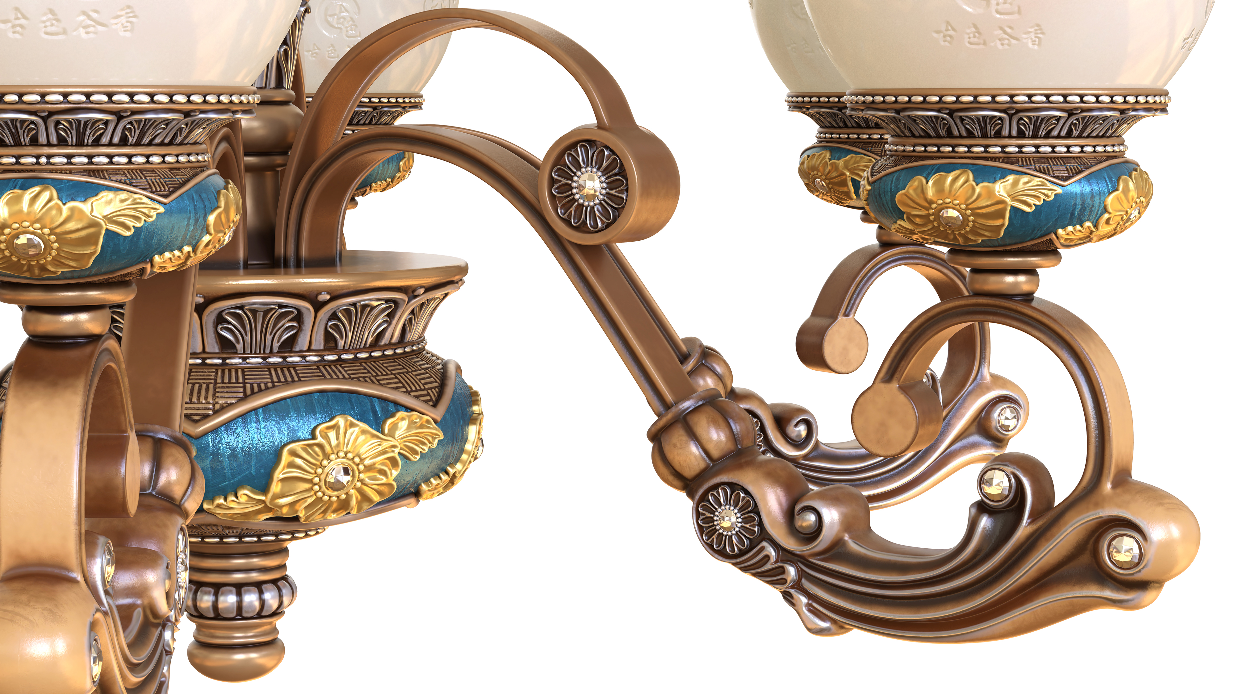 a chandelier，Lighting，furniture，product，originality，Design，Modeling and rendering animation tutorial，Antique Valley fragrance，