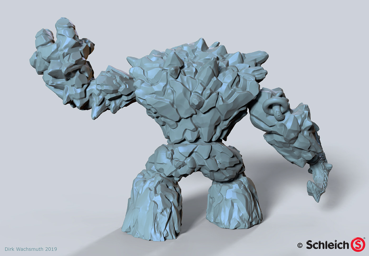 Dirk Wachsmuth，Schleich，product design，Germany，Toy design，Ice Giant，