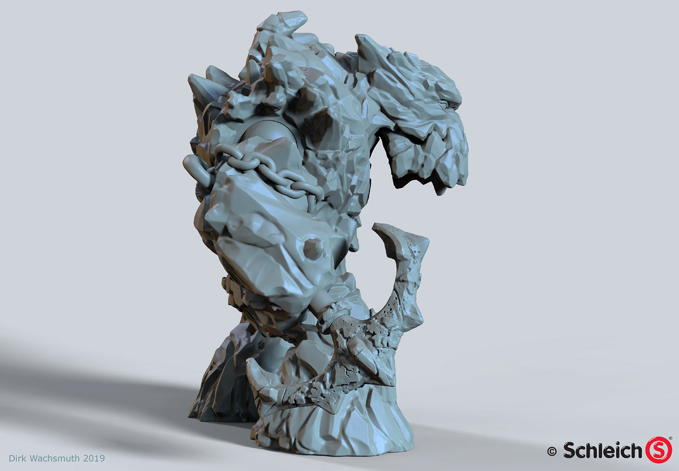 Dirk Wachsmuth，Schleich，product design，Germany，Toy design，Ice Giant，