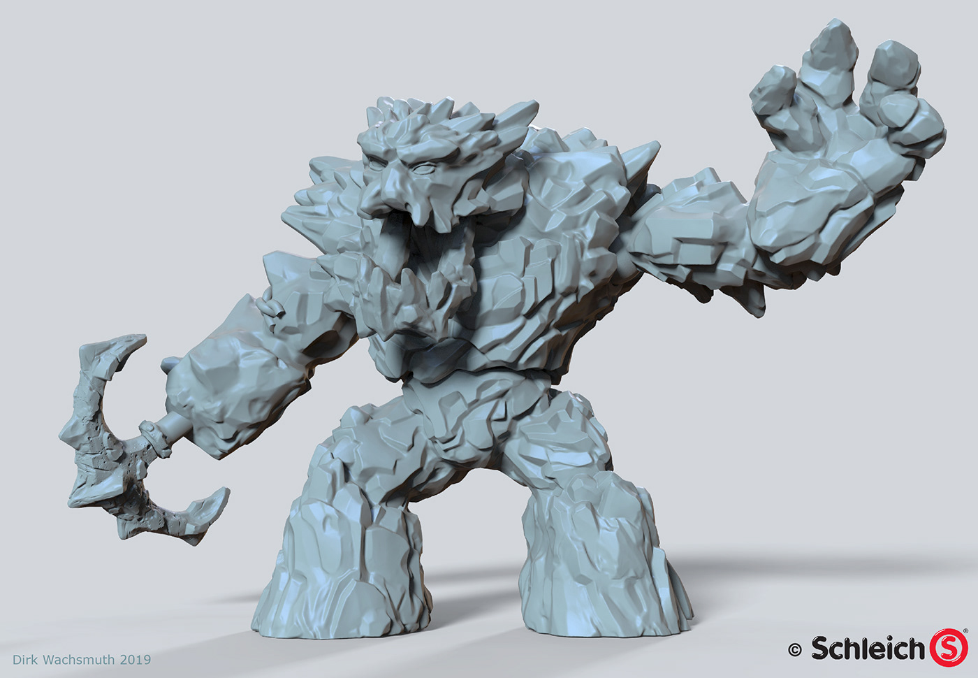 Dirk Wachsmuth，Schleich，product design，Germany，Toy design，Ice Giant，