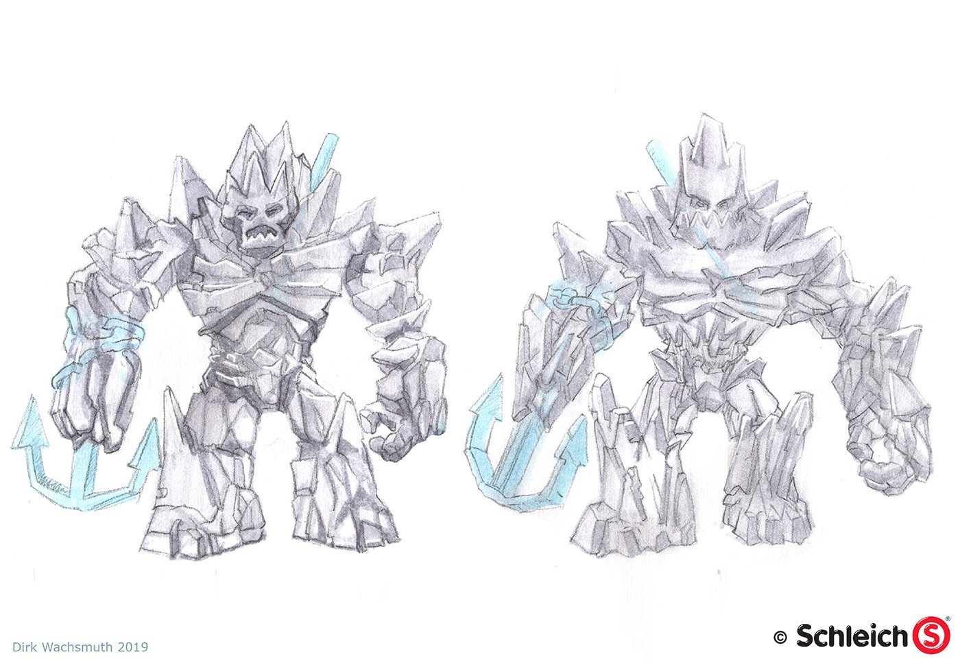 Dirk Wachsmuth，Schleich，product design，Germany，Toy design，Ice Giant，