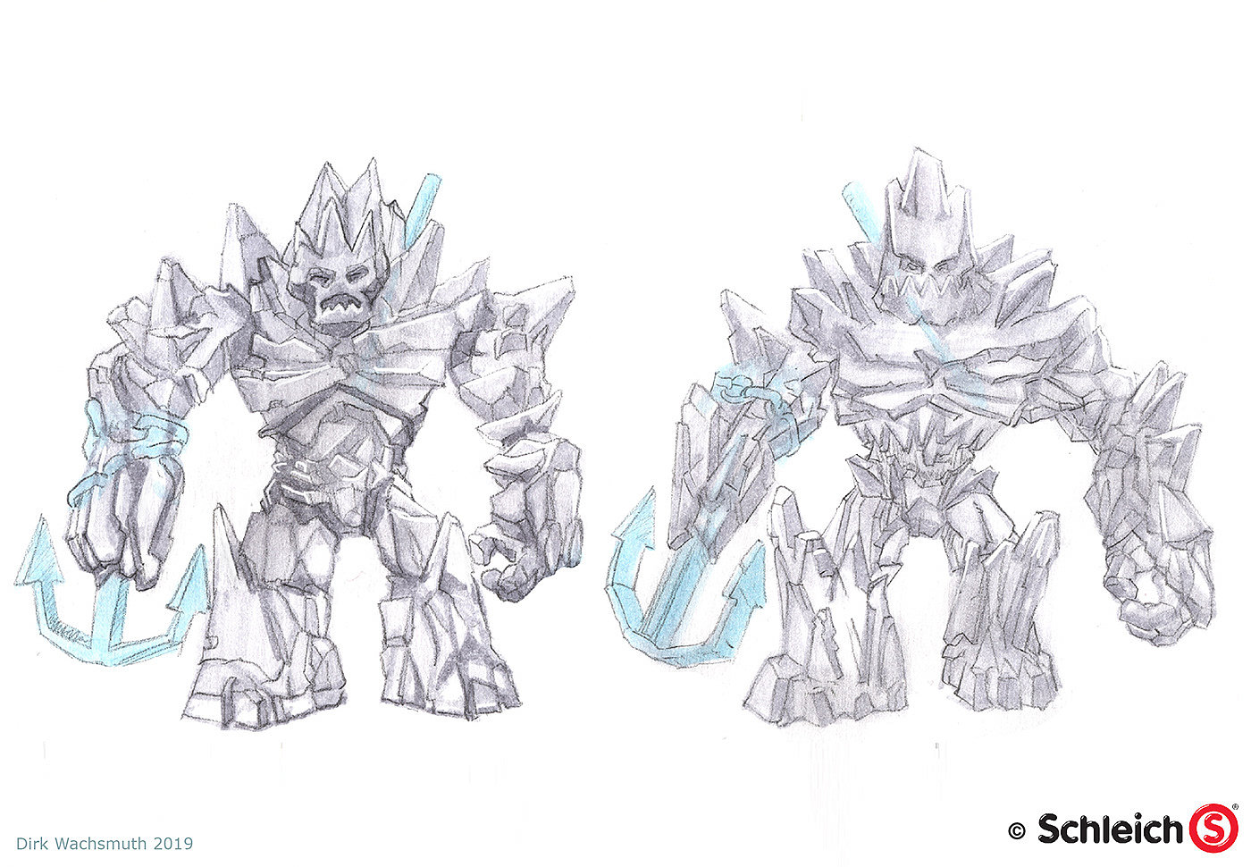 Dirk Wachsmuth，Schleich，product design，Germany，Toy design，Ice Giant，
