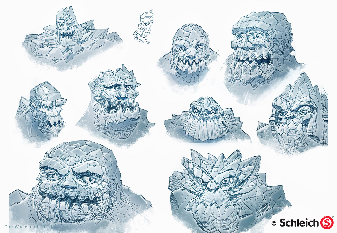 Dirk Wachsmuth，Schleich，product design，Germany，Toy design，Ice Giant，