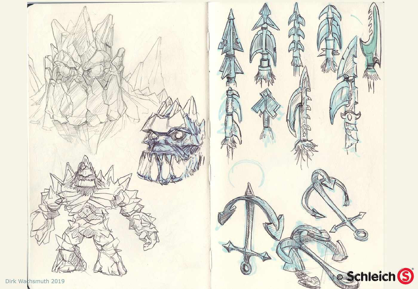 Dirk Wachsmuth，Schleich，product design，Germany，Toy design，Ice Giant，