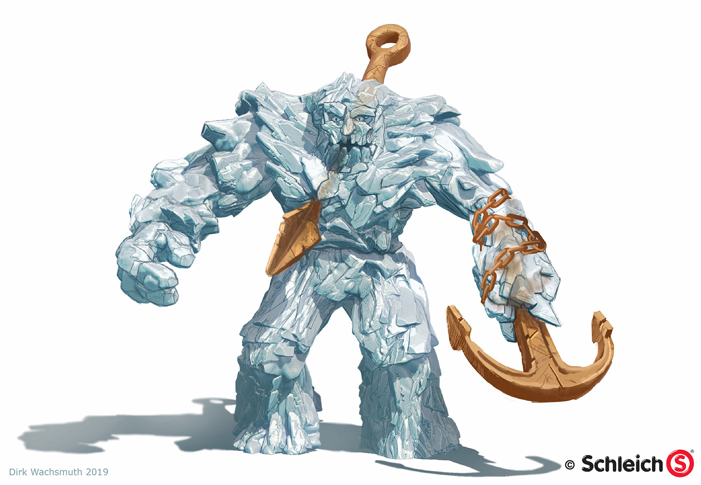 Dirk Wachsmuth，Schleich，product design，Germany，Toy design，Ice Giant，