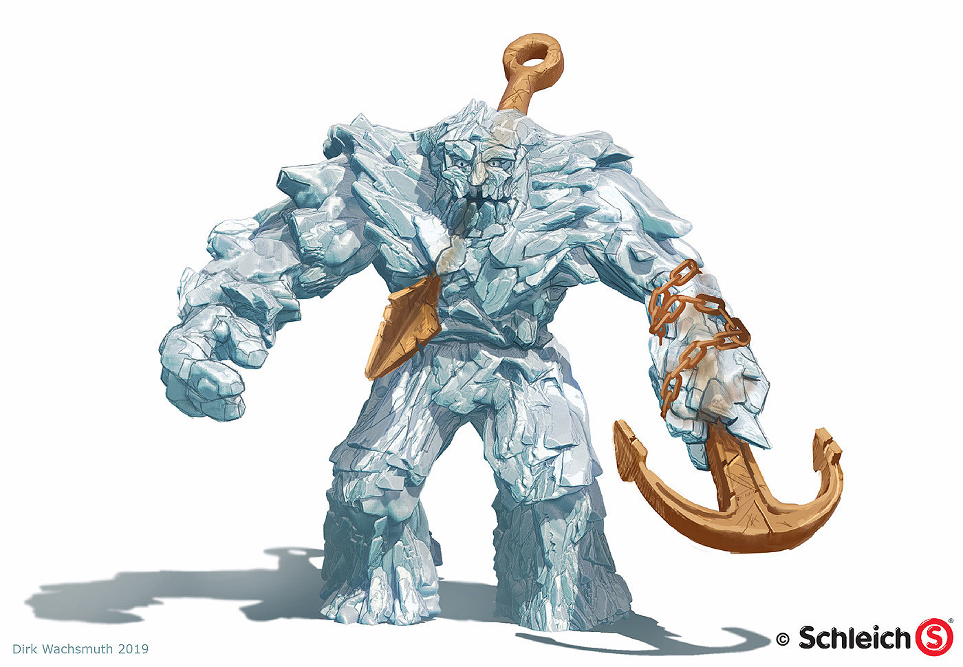 Dirk Wachsmuth，Schleich，产品设计，德国，玩具设计，Ice Giant，