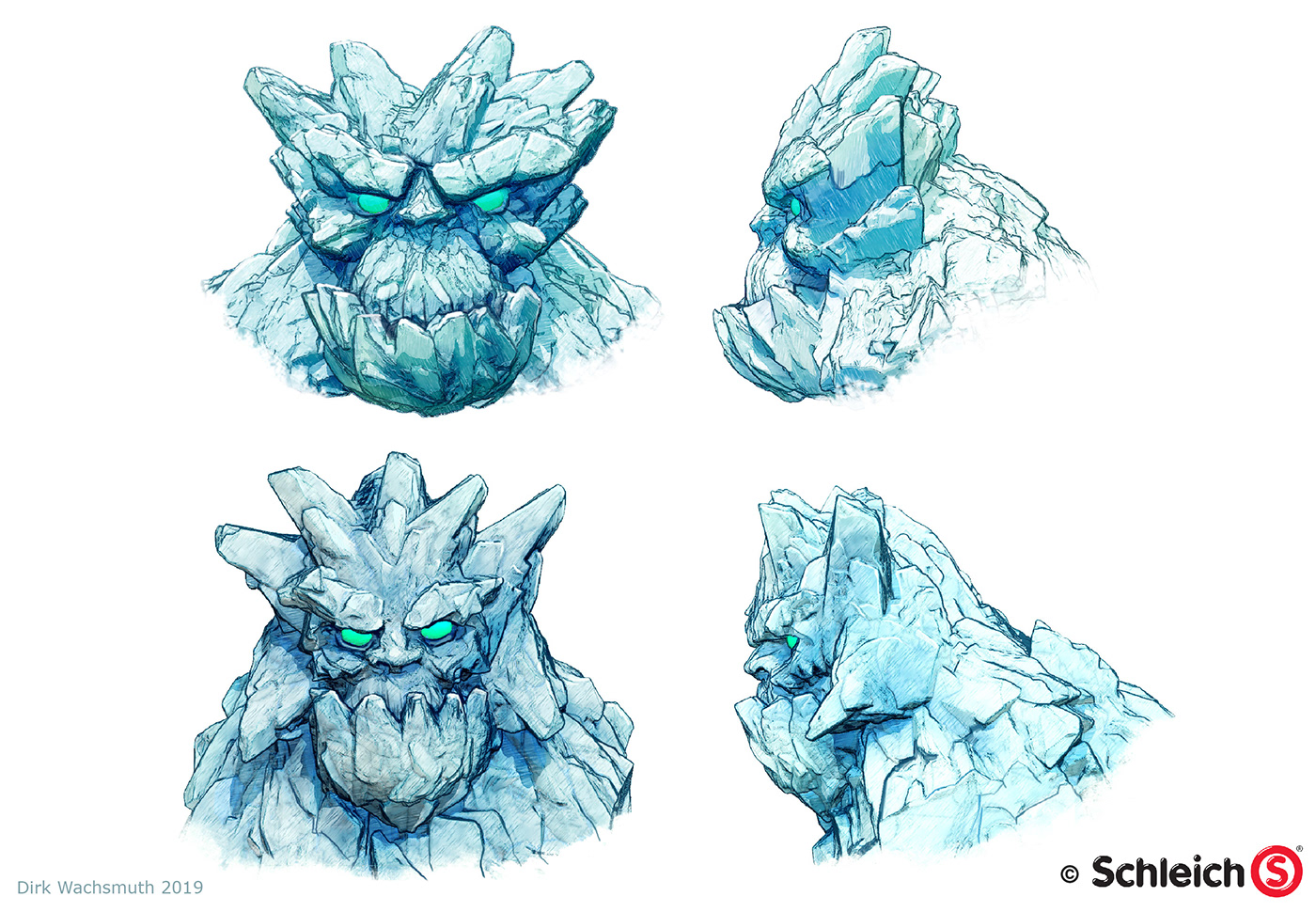 Dirk Wachsmuth，Schleich，product design，Germany，Toy design，Ice Giant，