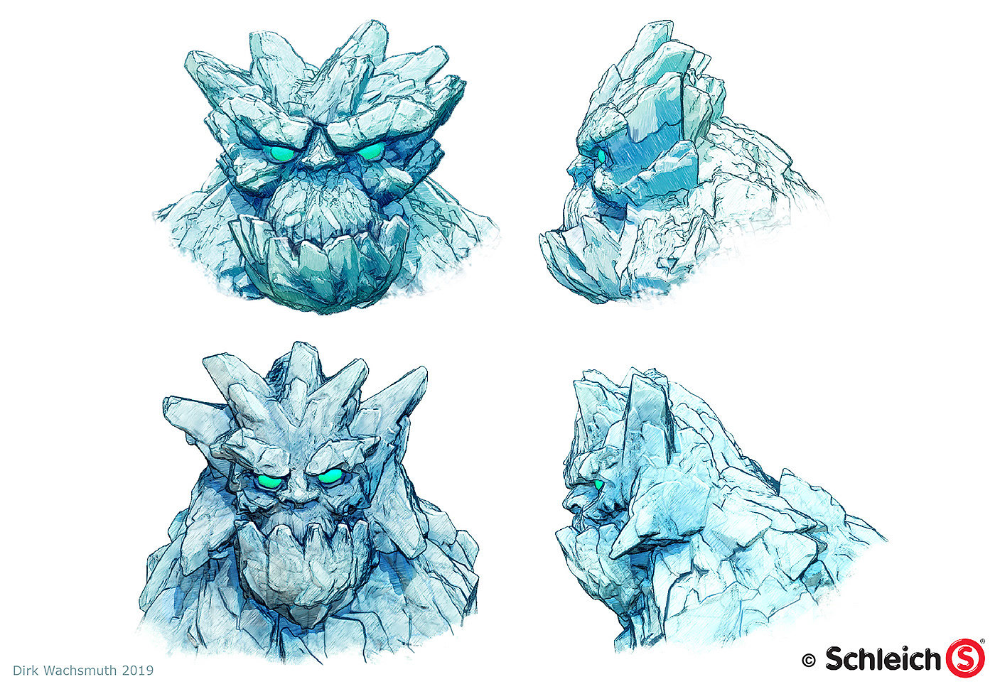 Dirk Wachsmuth，Schleich，product design，Germany，Toy design，Ice Giant，