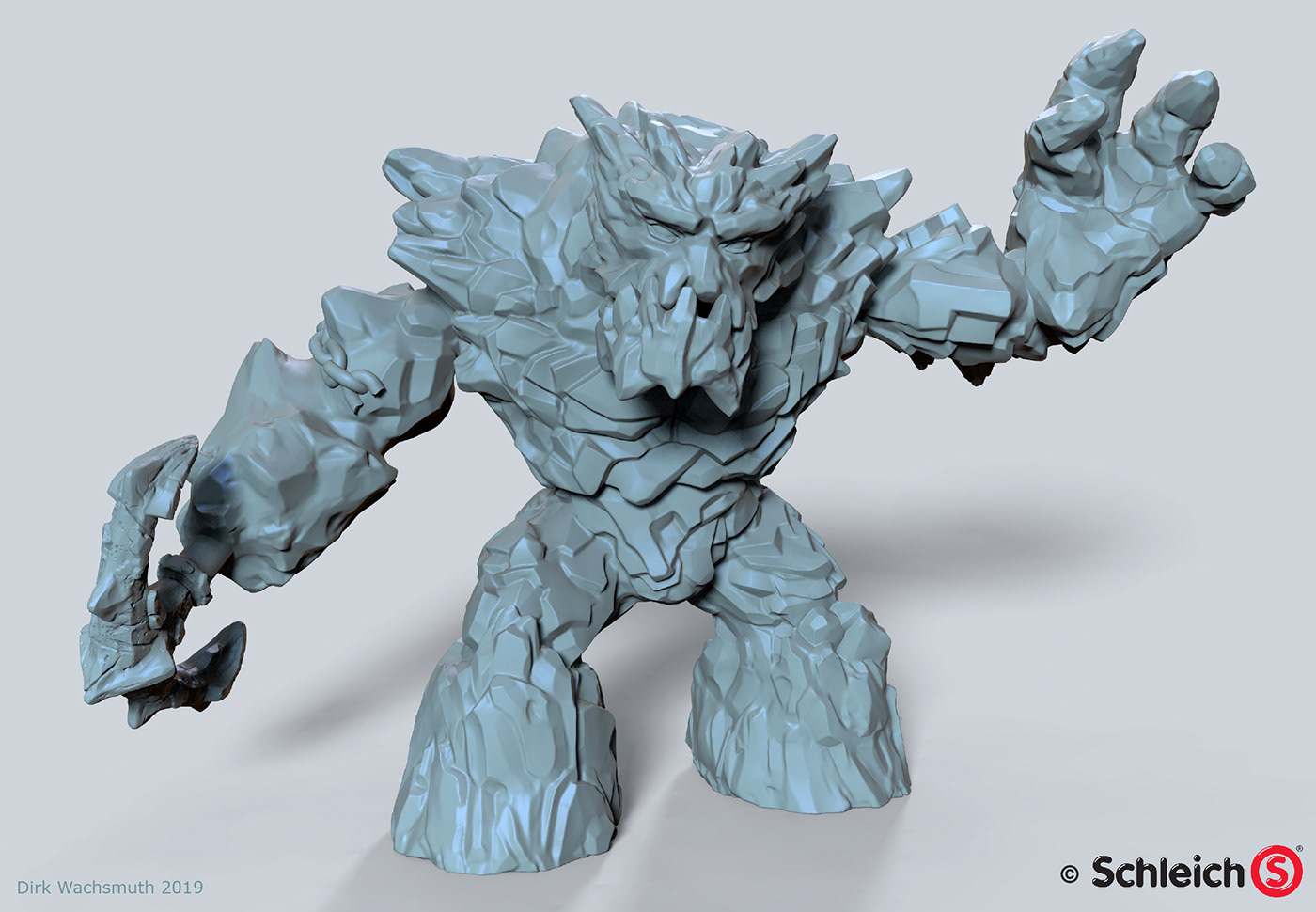 Dirk Wachsmuth，Schleich，product design，Germany，Toy design，Ice Giant，