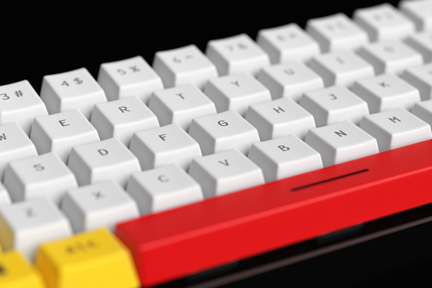 keyboard，Computer accessories，electronic product，Electronics，keyshot，Product rendering，