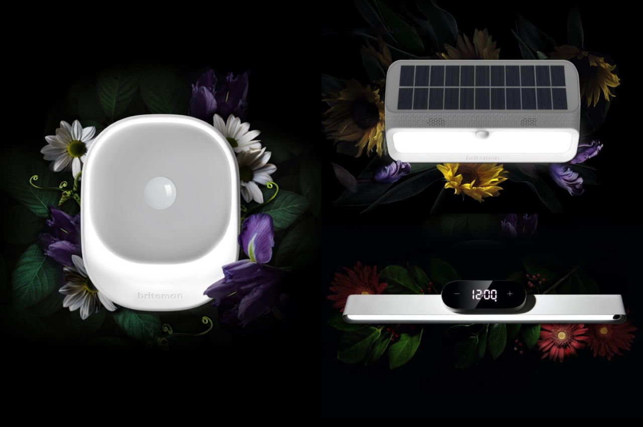 Motion induction smart light，product design，Giangle，Infrared sensor lamp，removable，Solar charging，NingNing Li，