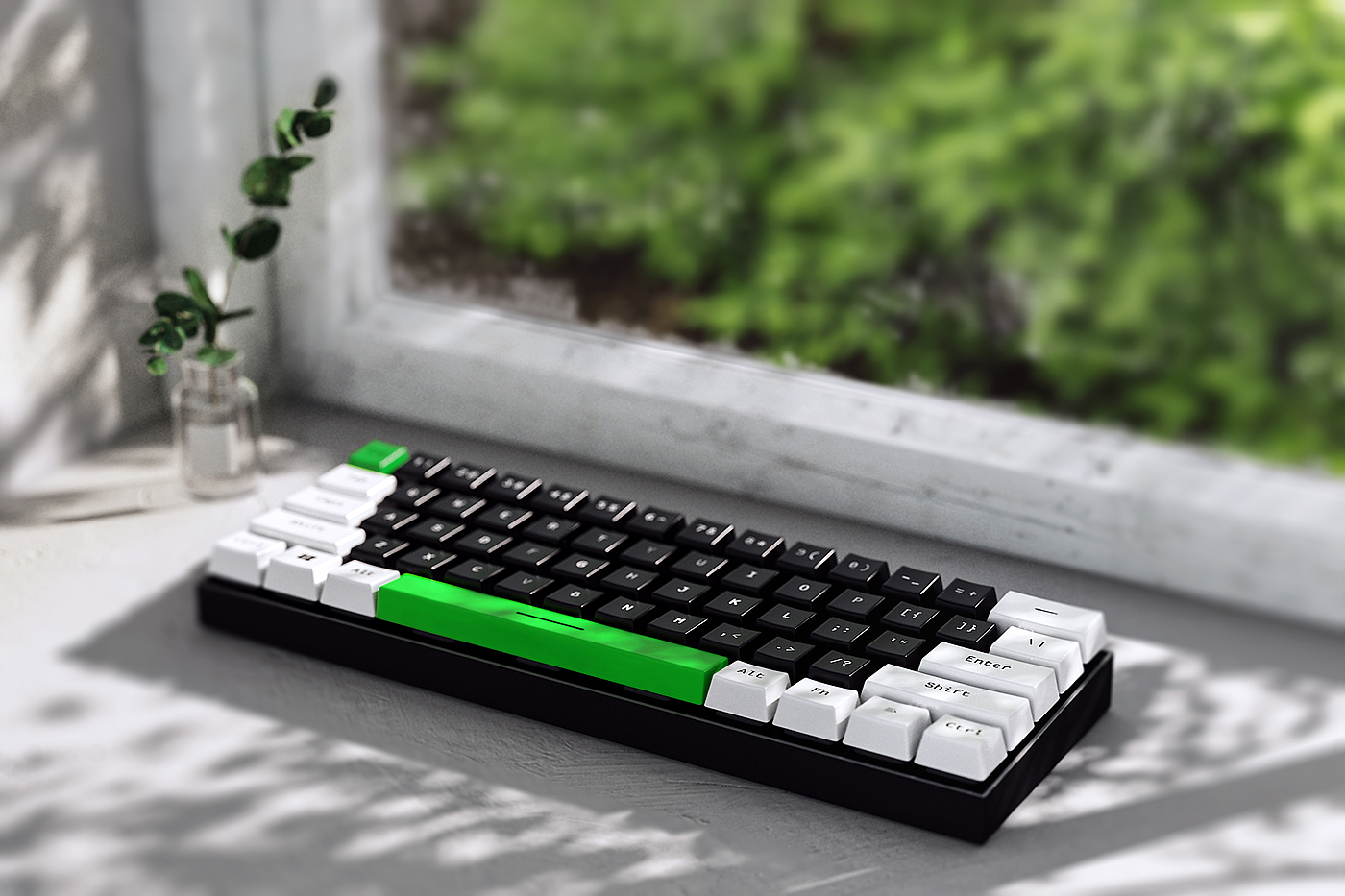 keyboard，Computer accessories，electronic product，Electronics，keyshot，Product rendering，