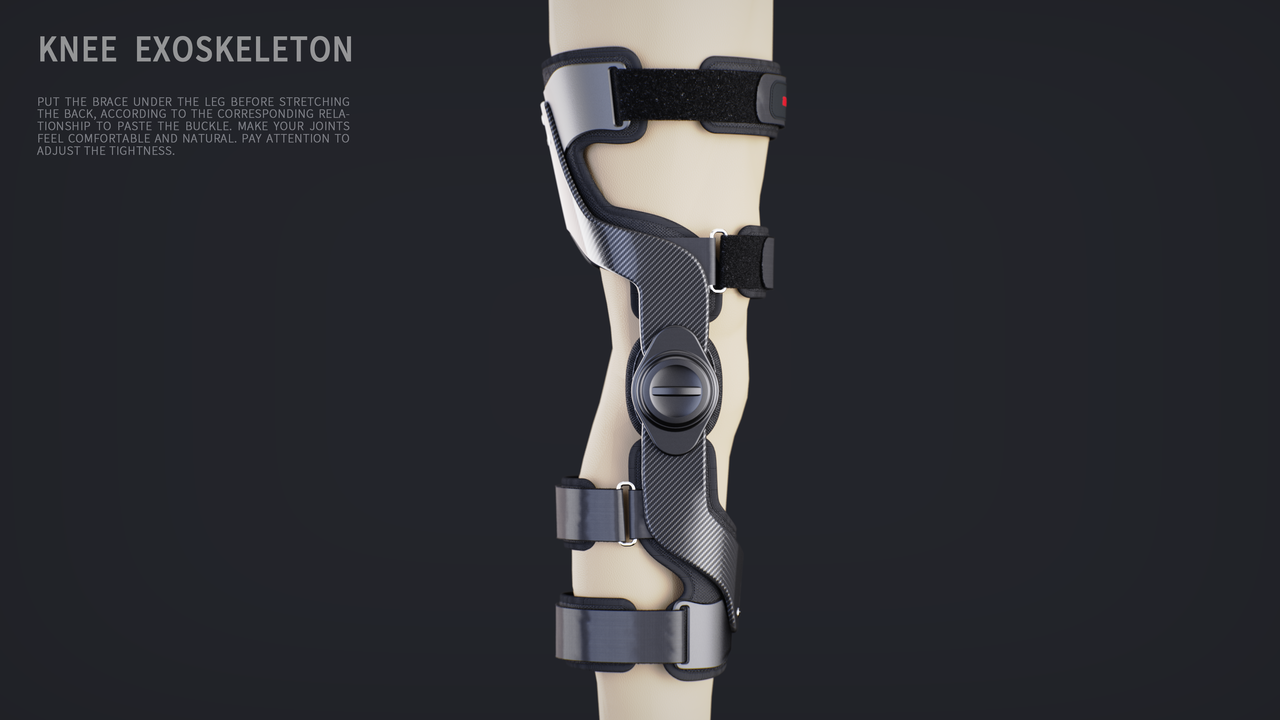 膝关节外骨骼支具- 普象网