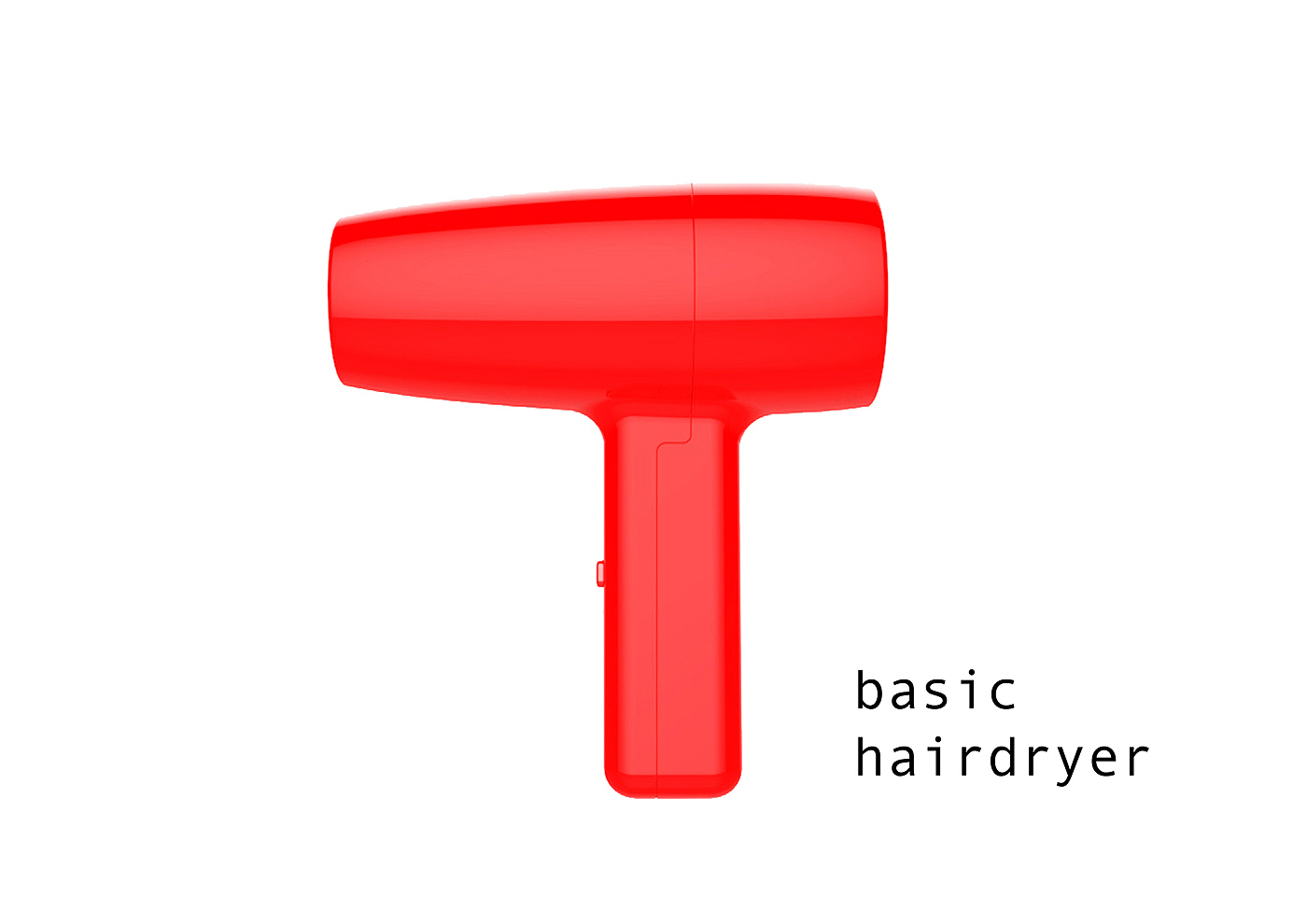 无印良品，吹风机，muji，Basic Hairdryer，