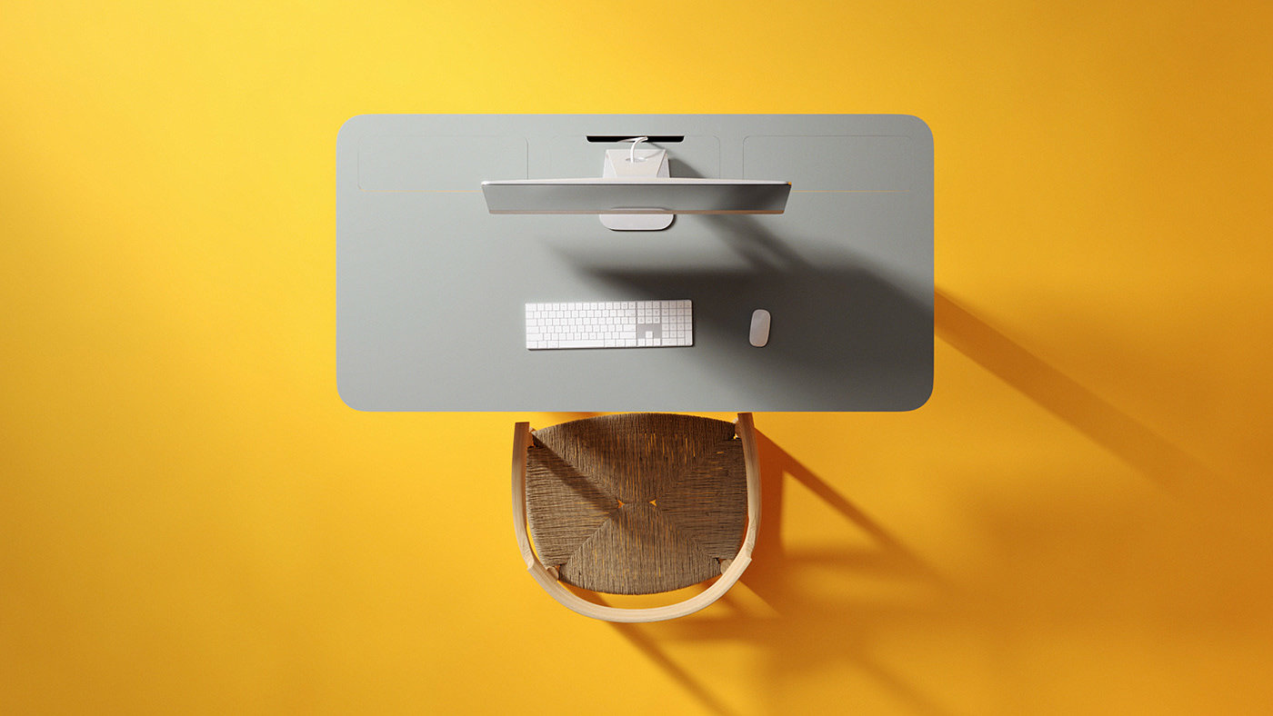 LastDesk，Søren Rose Studio，disassemble，wooden ，Minimalist design ，multi-function，