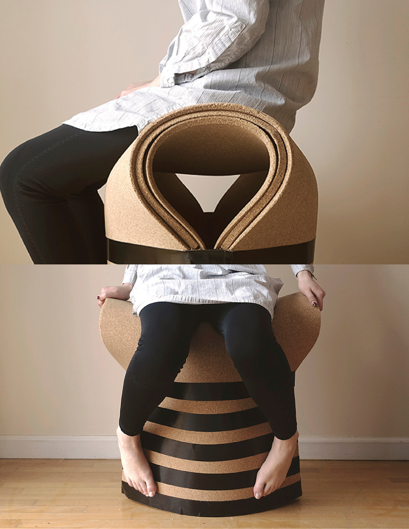 MUJI，chair，MUJI Cork Fold，