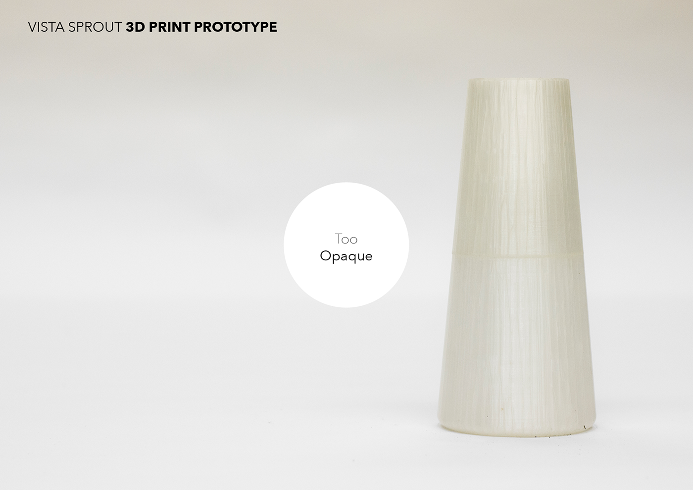 MUJI，vase，muji，Vista Sprout，