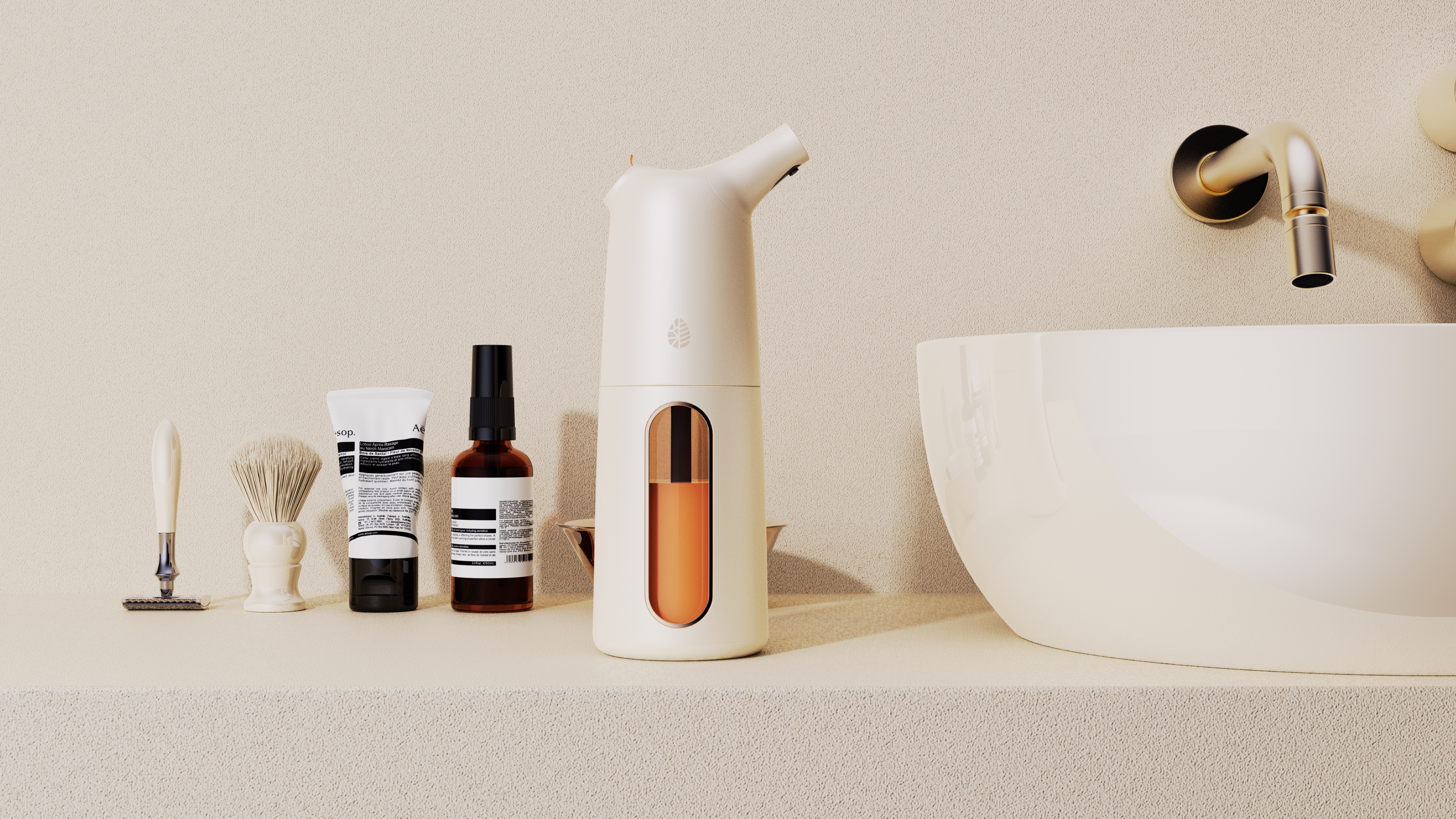 Inductive automatic washing mobile phone，Wash mobile phone，Disinfection machine，Foam washing mobile phone，product design，wash hands，bathroom，