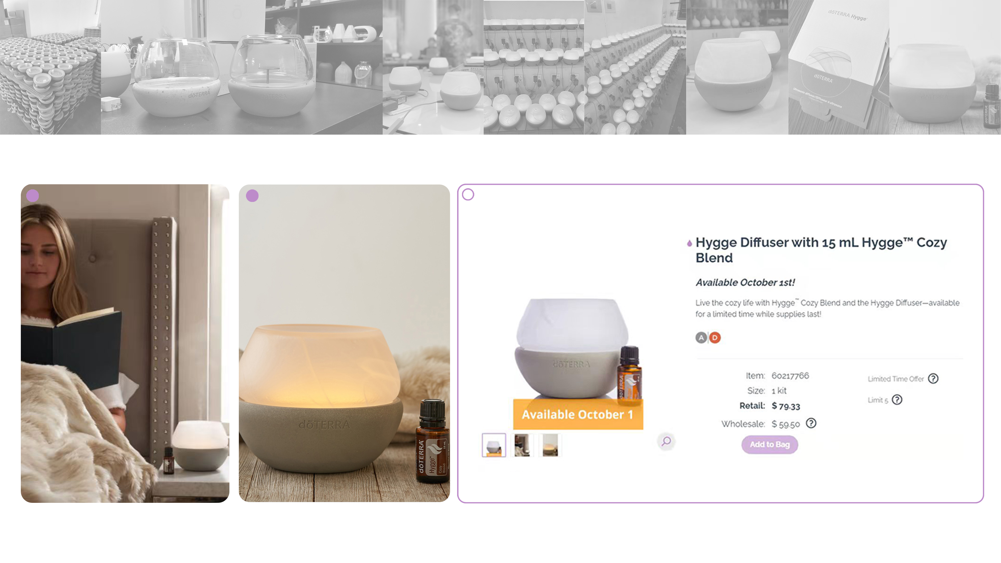 Aromatherapy machine，Nature, warmth and comfort，Cement glass，Handmade，