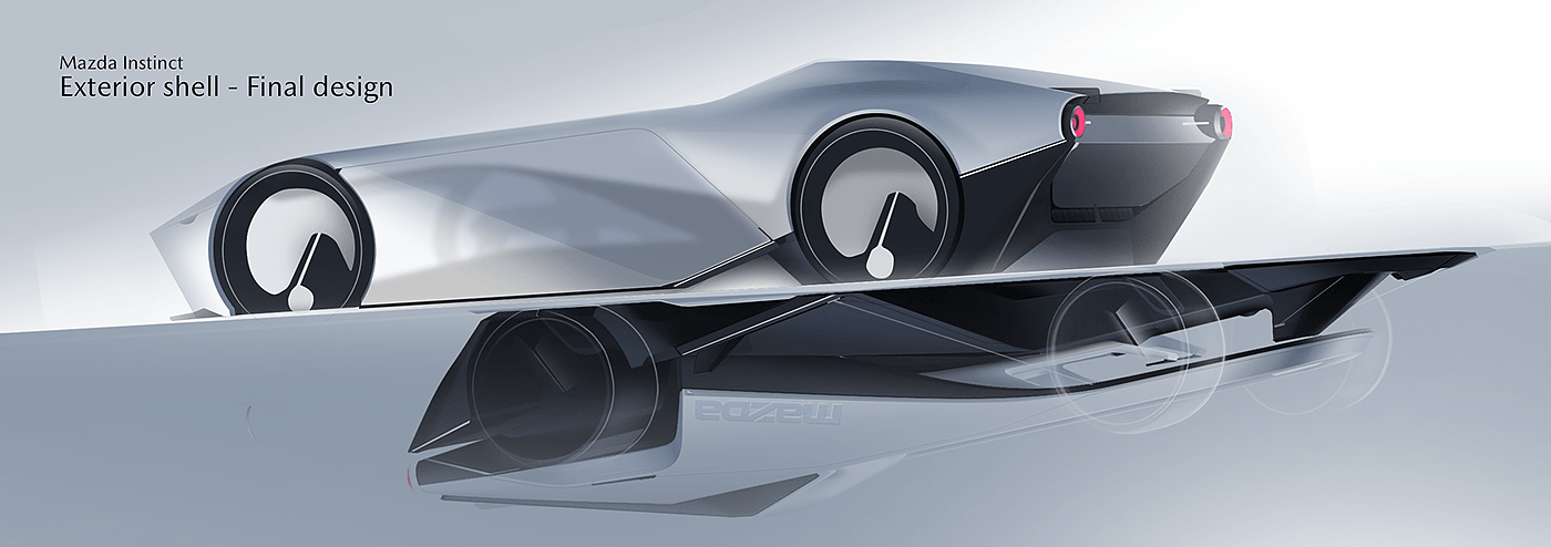 automobile，conceptual design，Mazda，