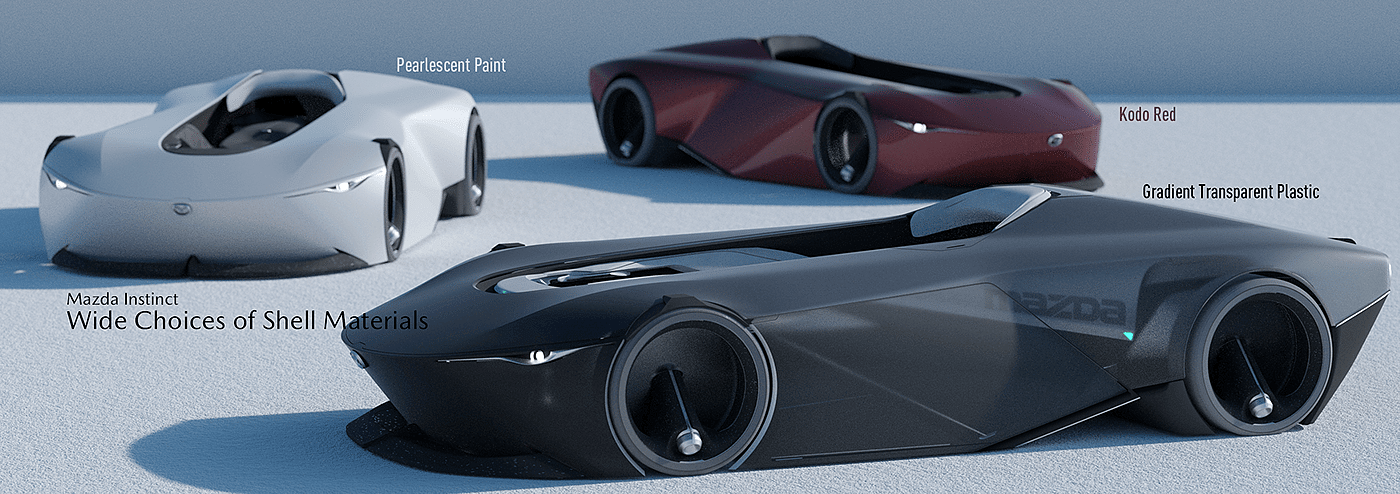 automobile，conceptual design，Mazda，