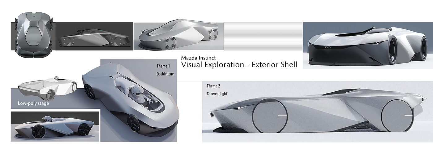 automobile，conceptual design，Mazda，